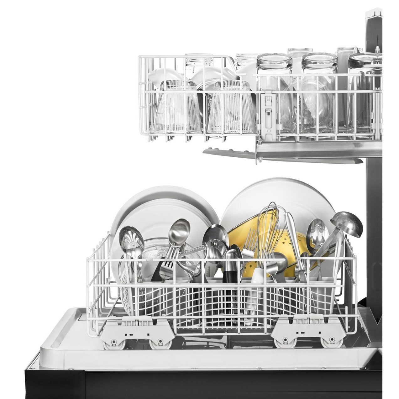 Whirlpool WDF130PAHS HeavyDuty Dishwasher with 1hour Wash Cycle